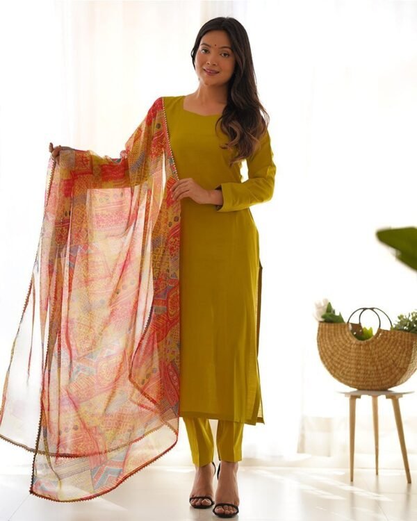 102_bbca9c6d-5cea-41f2-936e-ca3efe0f19eb-1.jpg Yellow Color Viscose Ready To wear Three Piece Kurti Suit