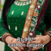 5002-2.png Emerald Heritage Silk Suit with Maroon Contrast
