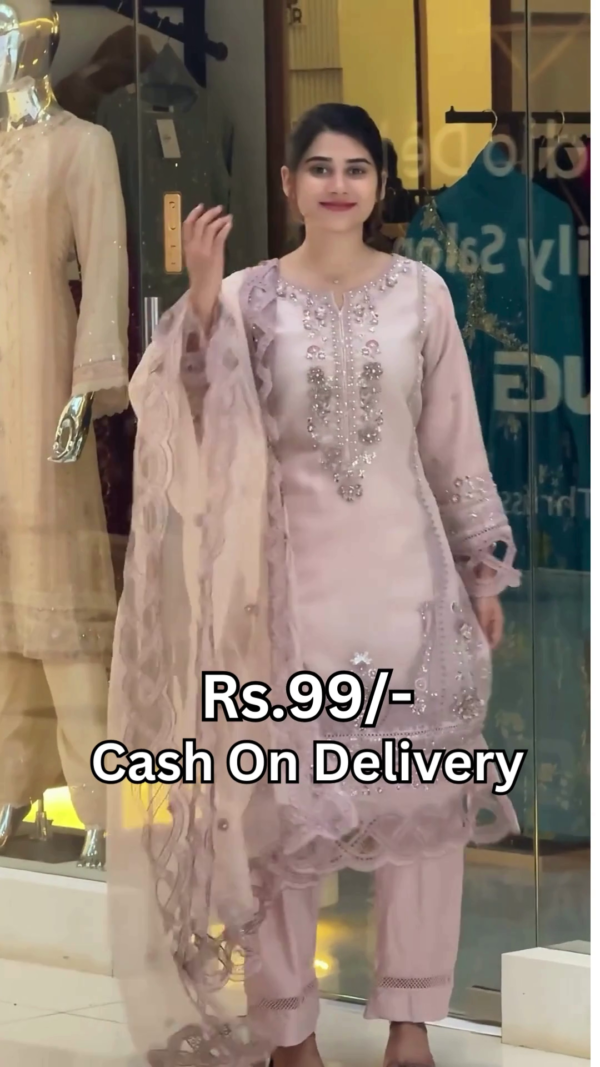 5004-1.png Celestial Pearl Grey Embroidered Organza Suit Set