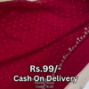 5007-1.png Ivory Starlight Saree with Ruby Velvet Accents