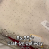 5007-2.png Ivory Starlight Saree with Ruby Velvet Accents