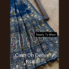 5013-1.png Royal Indigo Silk Saree with Sun-Motif Artistry