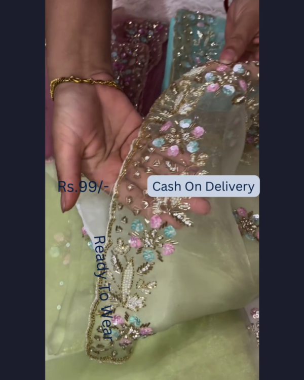 5015-1.png Lime Frost Embroidered Organza Dupatta