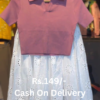5026-1.png Casual Chic: Mauve Polo Crop Top & Eyelet Midi Skirt