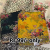 Artisanal White Floral Saree with Gilded Lace Edging