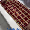 5060-2.png Heritage Maroon Bandhani Silk Saree
