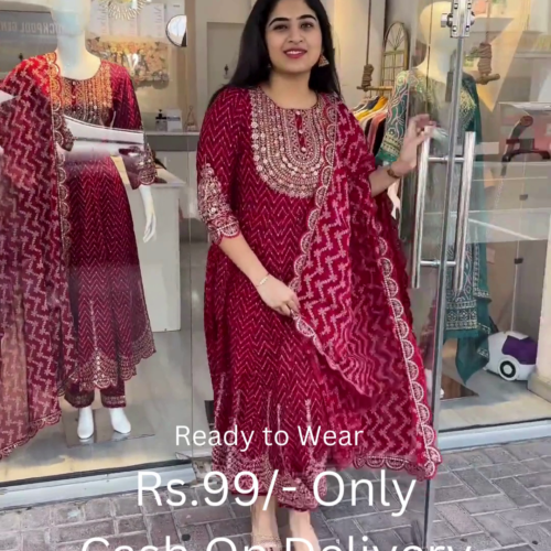 5061-2.png Grandeur Maroon Anarkali Suit Set