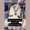 5069-1.png Monochrome Elegance: Embroidered White Anarkali Set